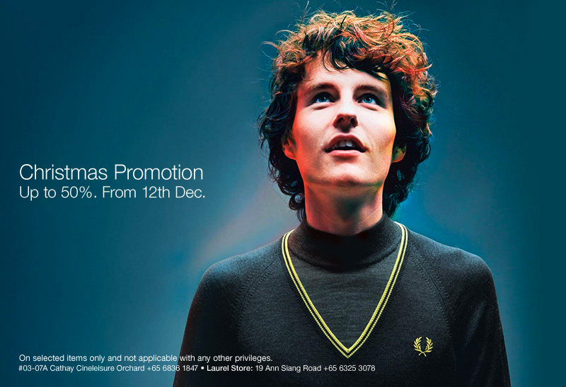 Fred Perry Christmas Promotion