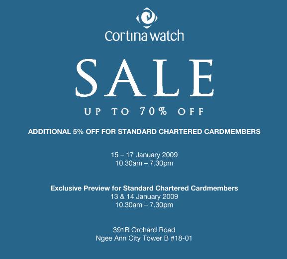 Cortina Watch Sale